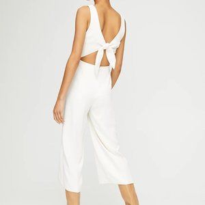 ARITZIA Wilfred Écoulement Off-White Jumpsuit (Size 4)